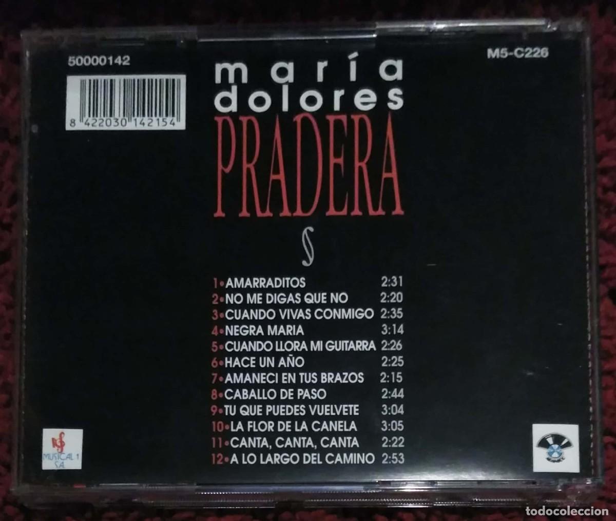 CDs de m&uacute;sica: MARIA DOLORES PRADERA (AMARRADITOS) CD 1994 - Foto 2