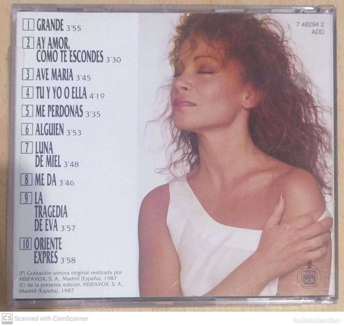 CDs de m&uacute;sica: PALOMA SAN BASILIO (GRANDE) CD 1987 - Foto 2