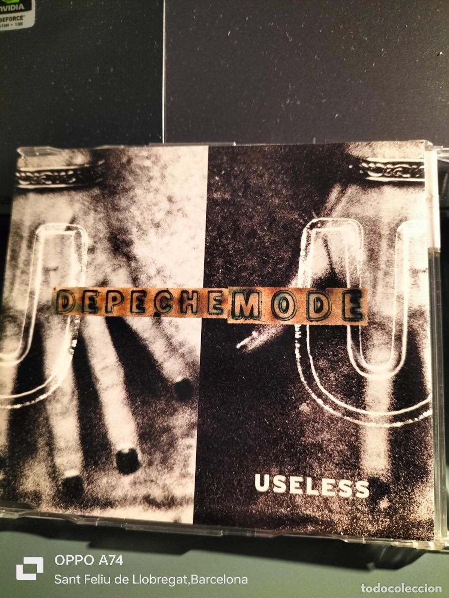 CDs de m&uacute;sica: RAR PROMO SINGLE CD. DEPECHE MODE. USELESS. 3 TRACKS - Foto 1