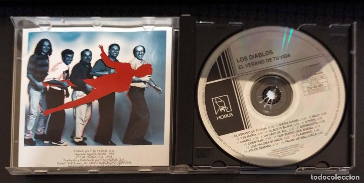 CDs de m&uacute;sica: LOS DIABLOS (EL VERANO DE TU VIDA) CD 1995 - Foto 3