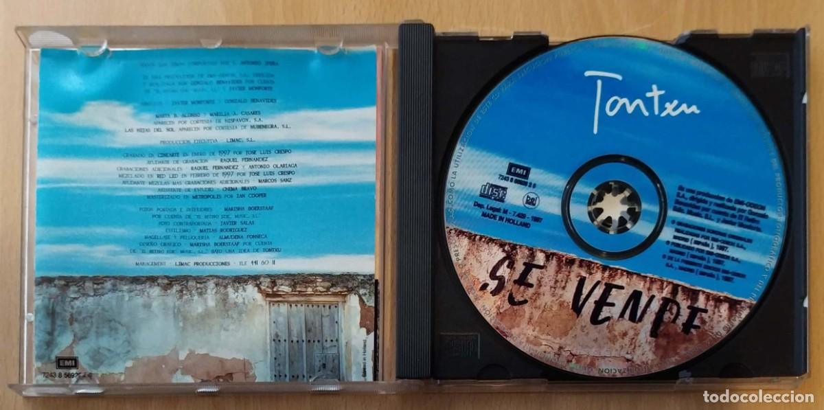 CDs de m&uacute;sica: TONTXU (SE VENDE) CD 1997 - Foto 3