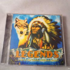 CDs de Música: CD LEGENDS. SOUNDS OF THE NATIVE AMERICAN PEOPLE.