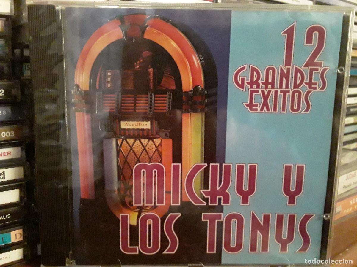 CDs de m&uacute;sica: micky y los tonys , 12 grandes exitos - cd sellado - Foto 1