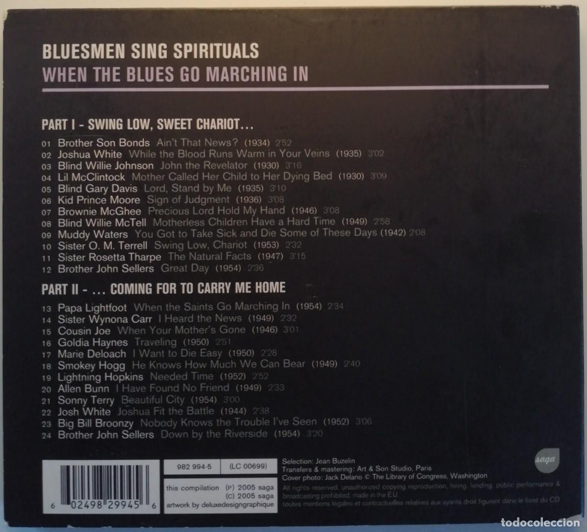 CDs de m&uacute;sica: THE BLUESMEN SING THE BLUES - Foto 2