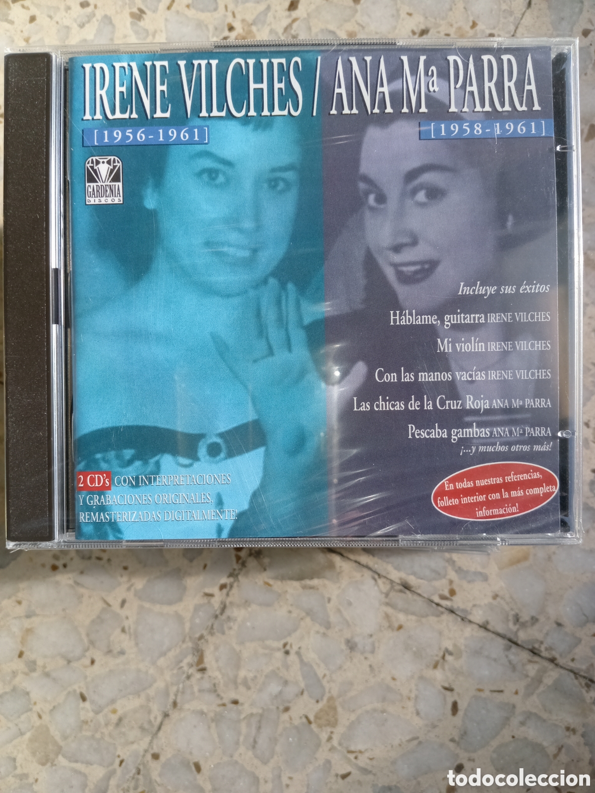 CDs de Musique: 2 CD IRENE VILCHES ANA M&ordf; PARRA NUEVO PRECINTADO