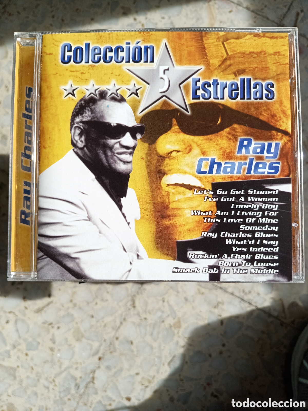 CDs de m&uacute;sica: CD RAY CHARLES COLECCION 5 ESTRELLAS - Foto 1