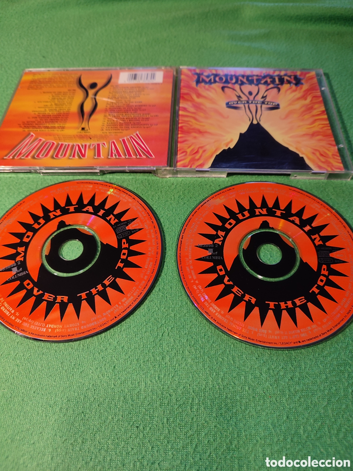 CDs de m&uacute;sica: Mountain - Over the top 2 CDs - Foto 2