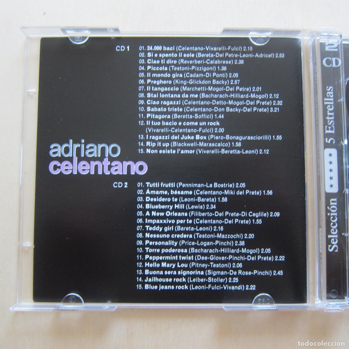 CDs de m&uacute;sica: ADRIANO CELENTANO (SEND MUSIC) 2 CD - Foto 2