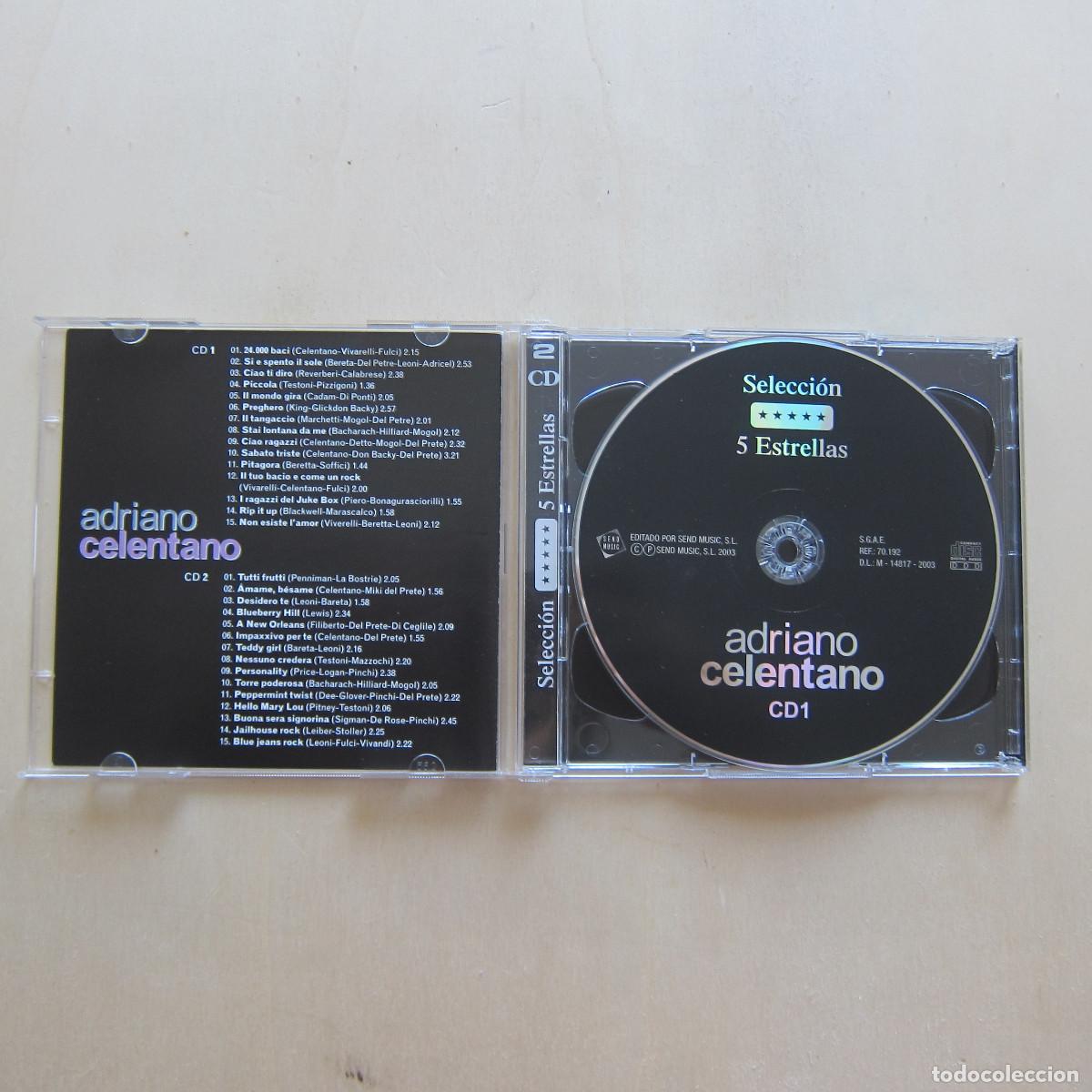 CDs de m&uacute;sica: ADRIANO CELENTANO (SEND MUSIC) 2 CD - Foto 3