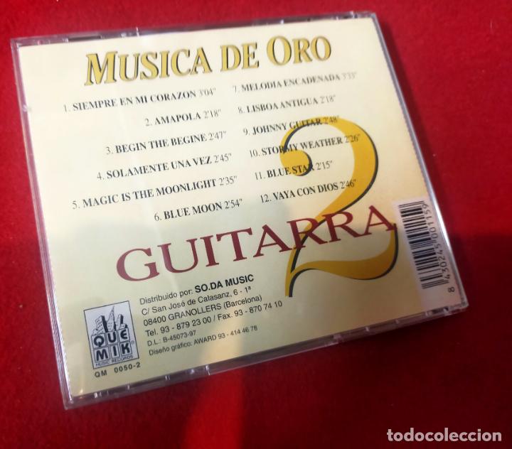 CDs de m&uacute;sica: MUSICA DE ORO GUITARRA 2- CD - Foto 2