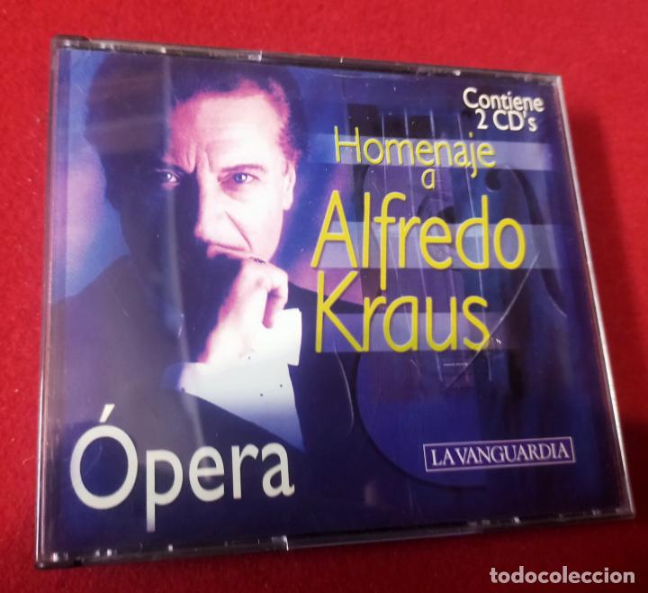 CDs de m&uacute;sica: HOMENAJE A ALFREDO KRAUS- 2 CD - Foto 1