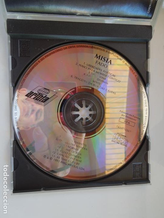 CDs de m&uacute;sica: MISIA - FADO - CD - Foto 2