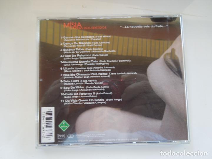 CDs de m&uacute;sica: MISIA -GARRASDOS SENTIDOS - CD - Foto 3
