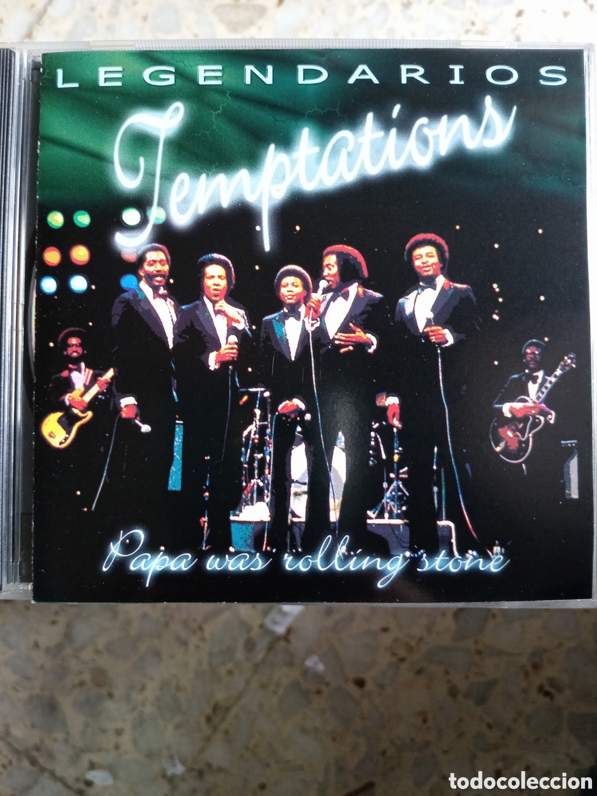 CDs de m&uacute;sica: CD LEGENDARIOS TEMPTATIONS PAPA WAS ROLLING STONE - Foto 1