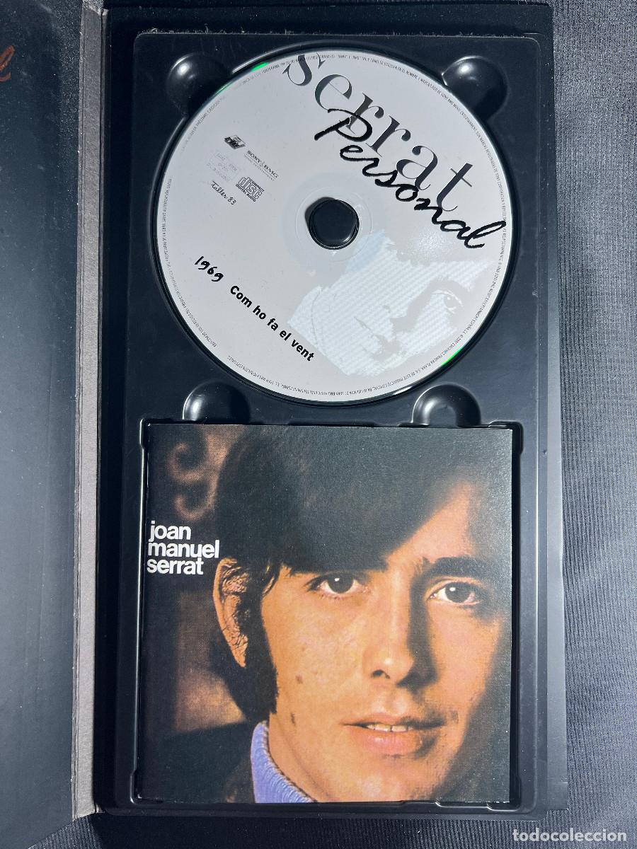 CDs de m&uacute;sica: JOAN MANUEL SERRAT - PERSONAL - COM HO FA EL VENT 1969 - CD Y LIBRO - Foto 2