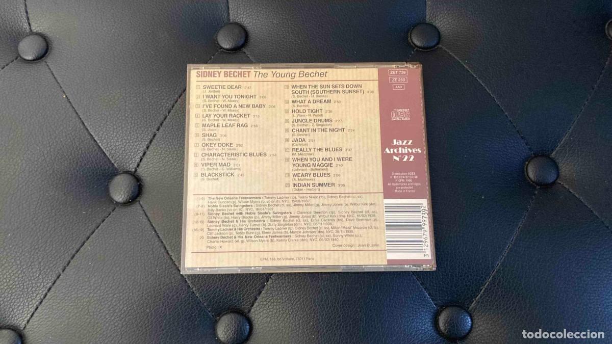 CDs de m&uacute;sica: CD. Sidney Bechet. The young Bechet - Foto 2