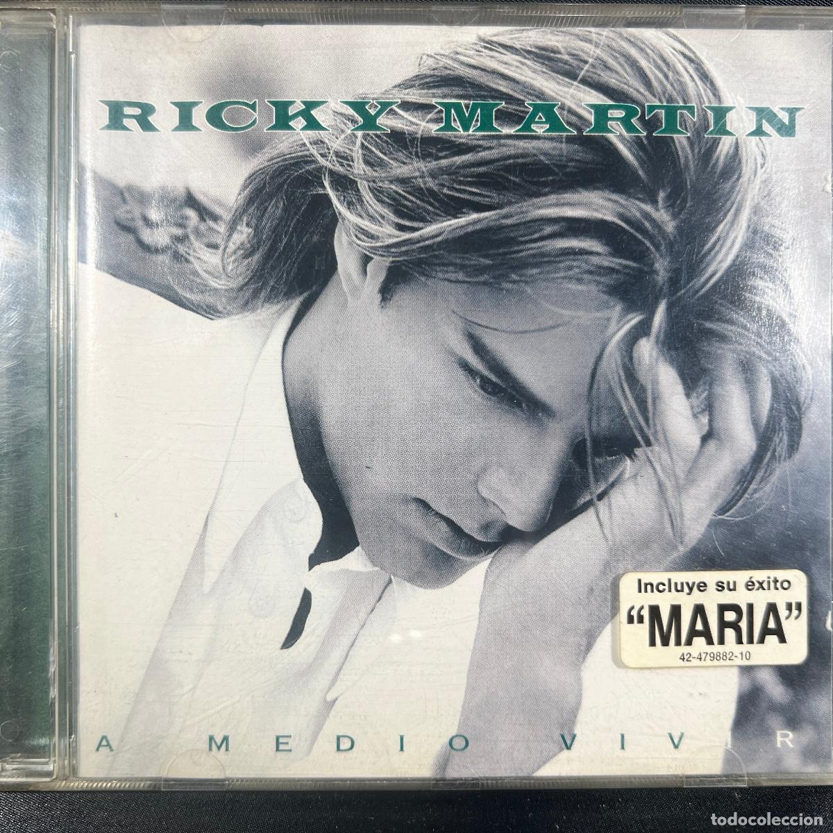 CDs de m&uacute;sica: RICKY MARTIN - A MEDIO VIVIR - CD - Foto 1