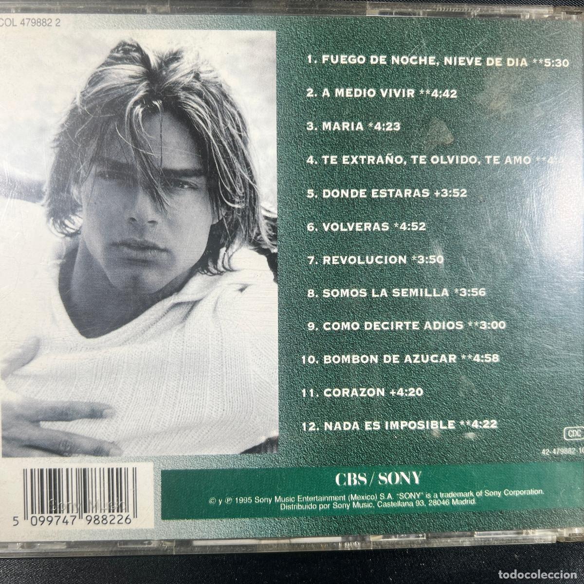CDs de m&uacute;sica: RICKY MARTIN - A MEDIO VIVIR - CD - Foto 2
