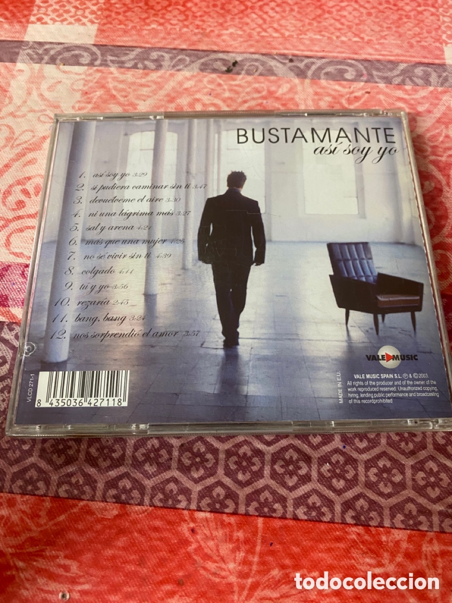 CDs de m&uacute;sica: Bustamante as&iacute; soy yo - Foto 2