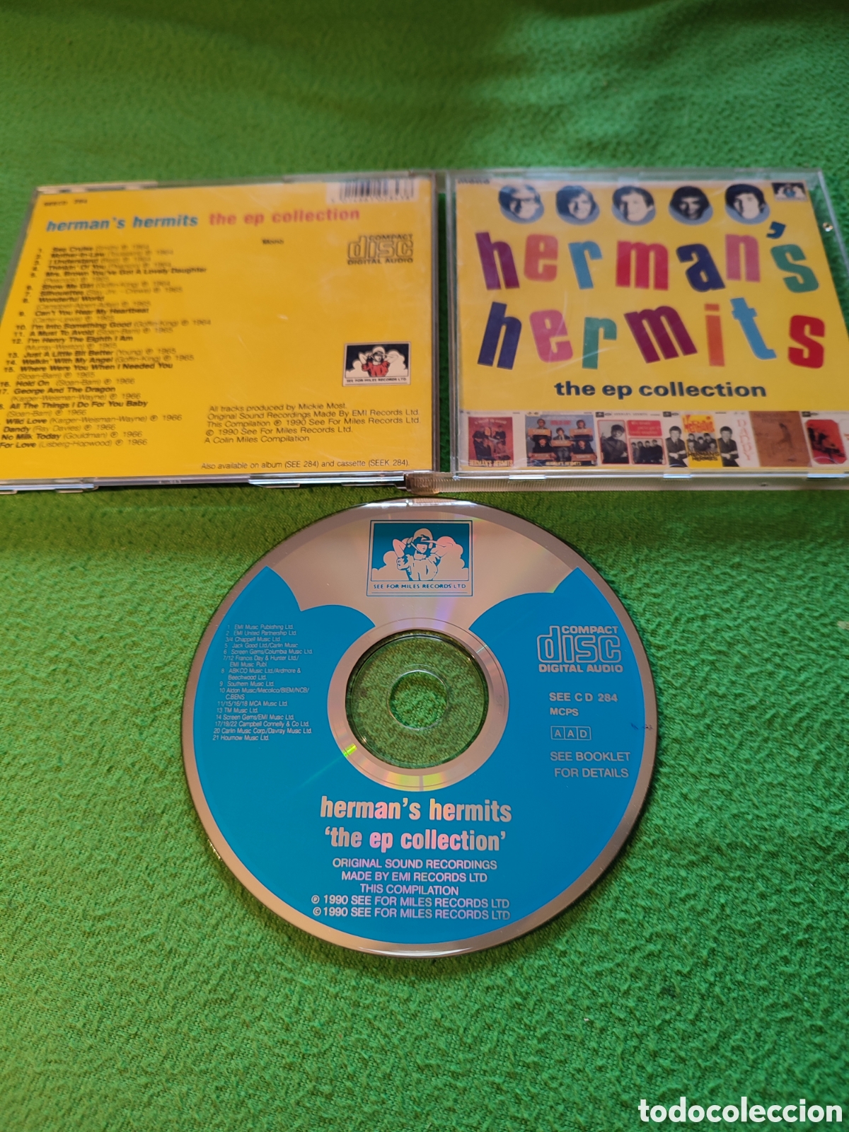 CDs de m&uacute;sica: Hermans Hermits - The Ep Collection - Foto 2