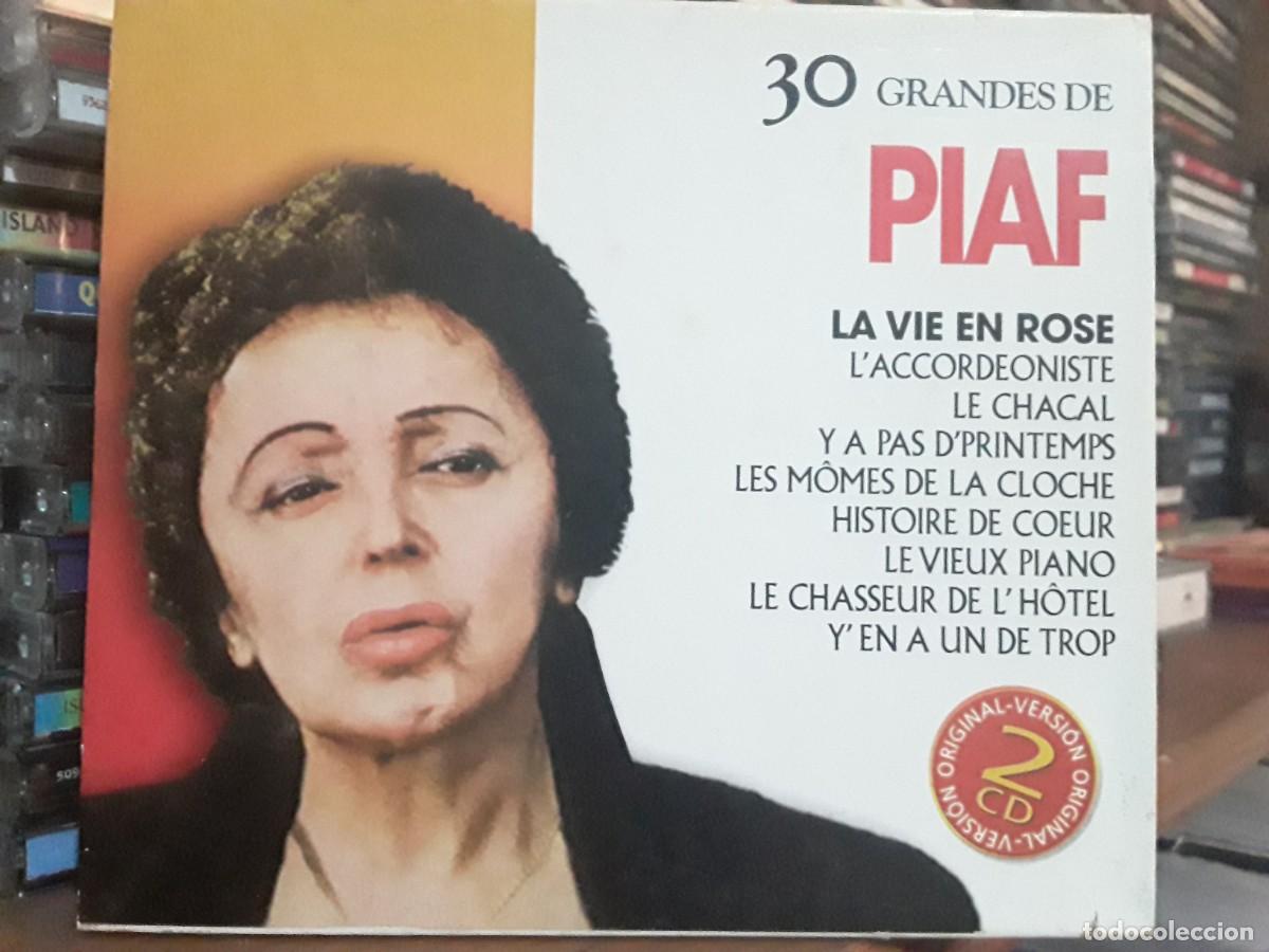 CDs de m&uacute;sica: EDITH PIAF - 30 GRANDES PIAF - 2CD - Foto 1
