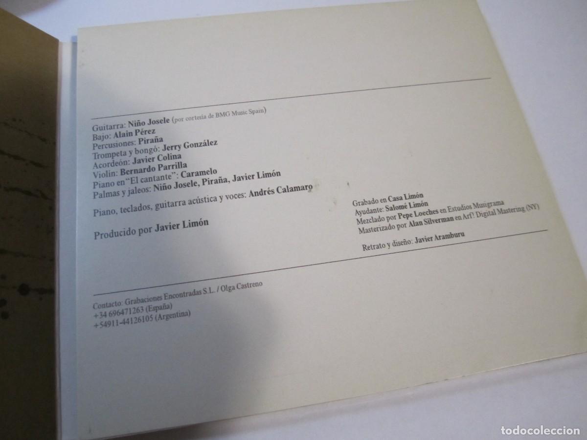 CDs de m&uacute;sica: CD Andr&eacute;s Calamaro- El cantante - Foto 4