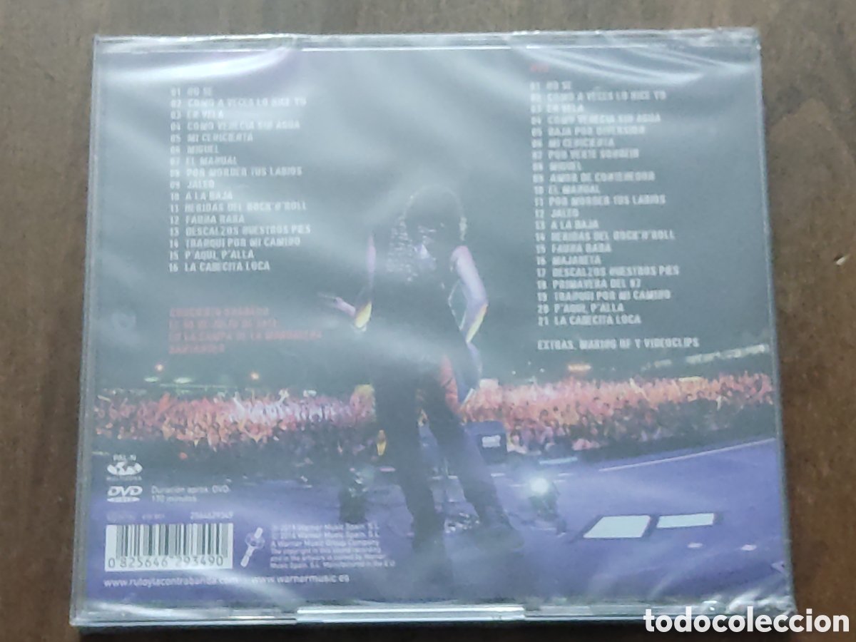 CDs de m&uacute;sica: Cd-DVD Rulo y La Contrabanda - A Ras de cielo - Foto 2