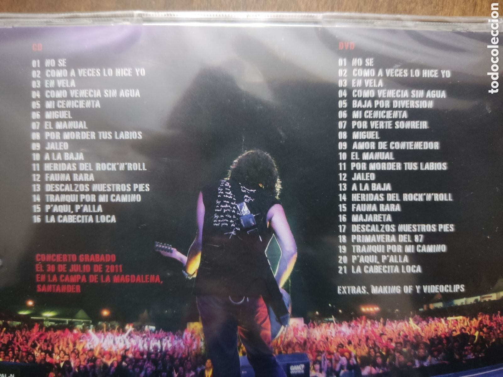 CDs de m&uacute;sica: Cd-DVD Rulo y La Contrabanda - A Ras de cielo - Foto 3