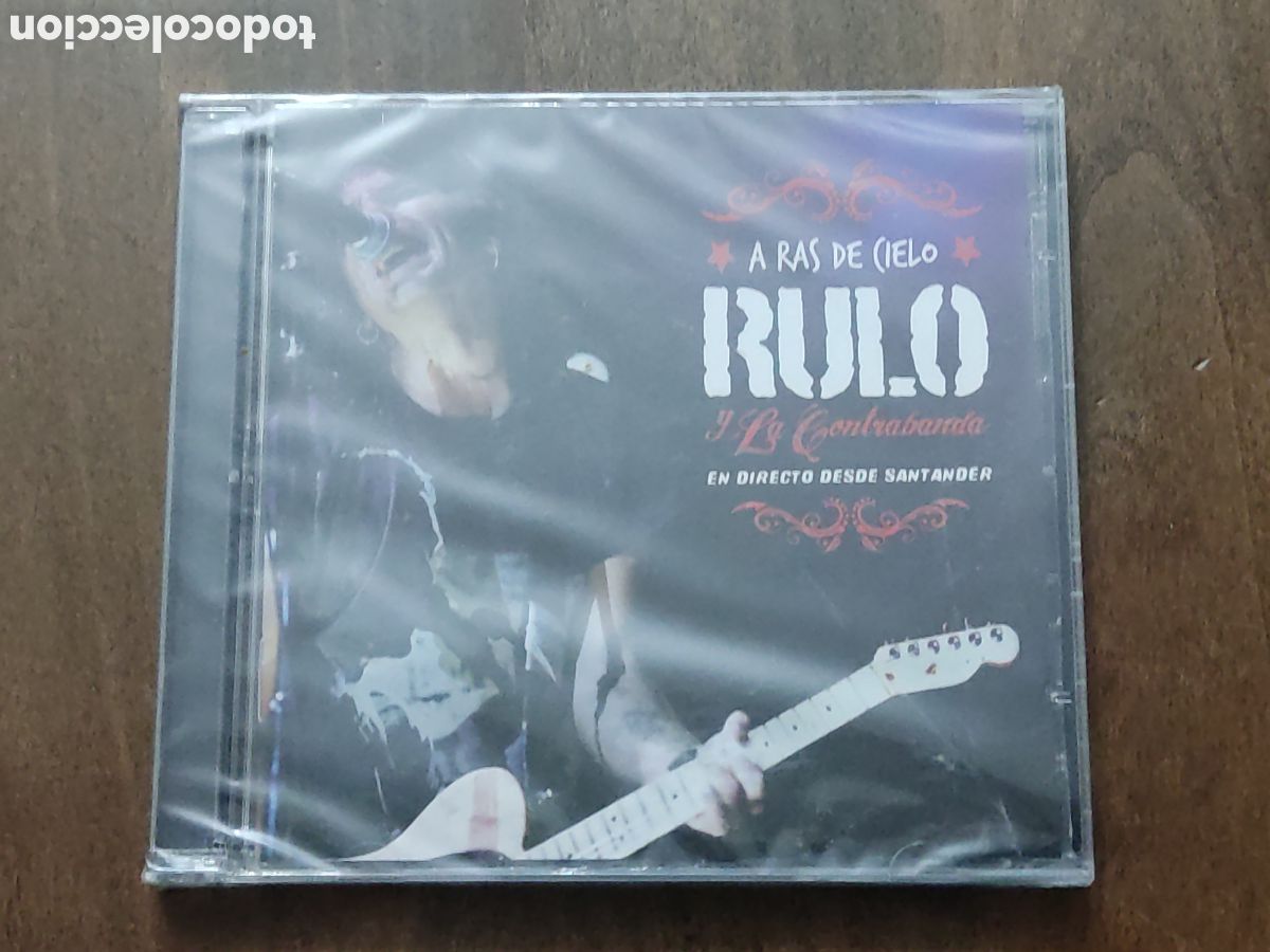 CDs de m&uacute;sica: Cd-DVD Rulo y La Contrabanda - A Ras de cielo - Foto 1