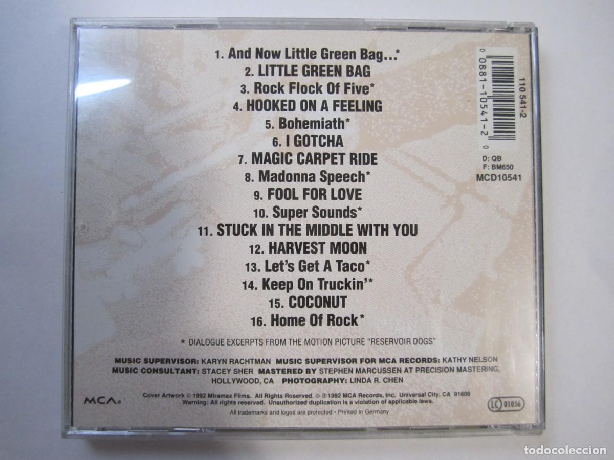 CDs de m&uacute;sica: CD Reservoir dogs - Foto 3