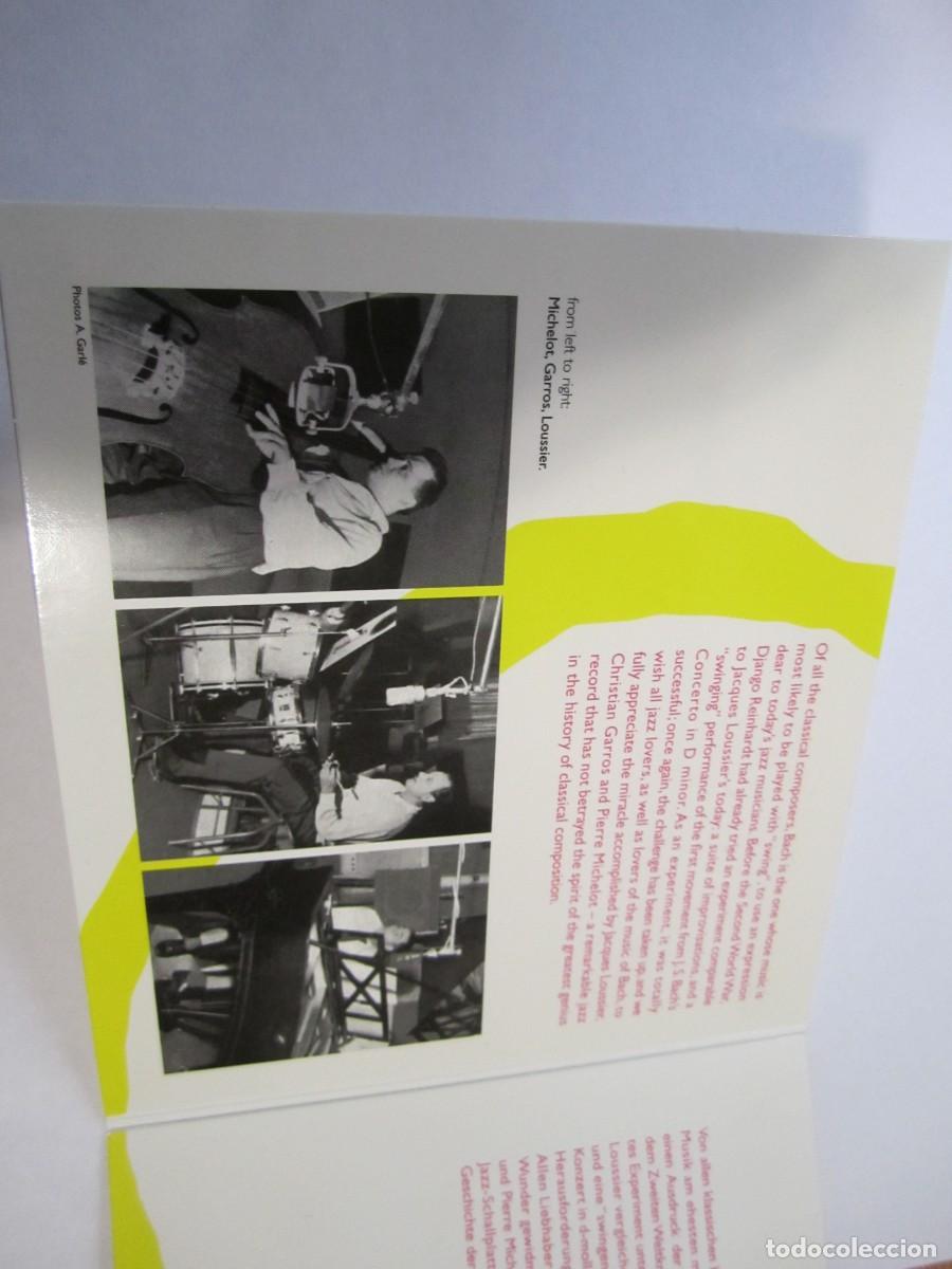 CDs de m&uacute;sica: CD Jacques Loussier- play bach n&ordm;1 - Foto 4