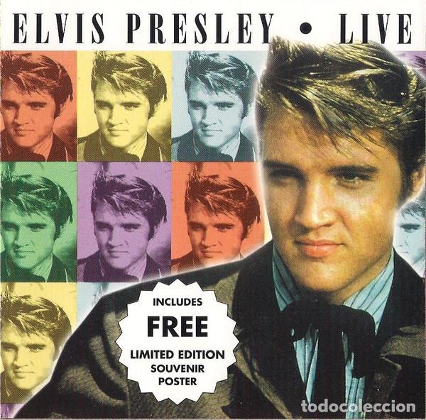 CDs de m&uacute;sica: Elvis Presley &ndash; Live - Foto 1