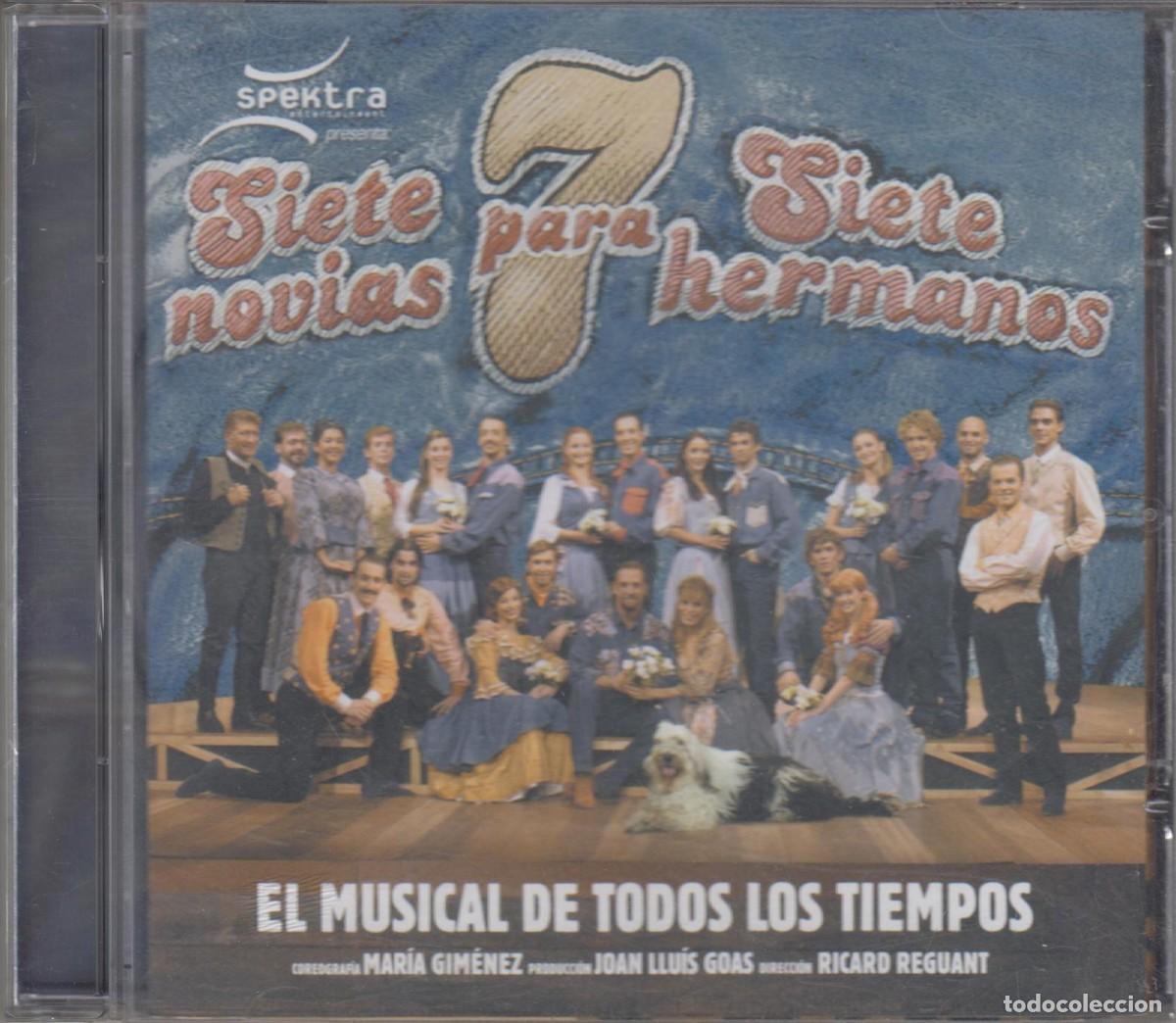 CDs de m&uacute;sica: Siete novias para siete hermanos 7 cd El musical de todos los tiempos 2004 Ricard Reguant