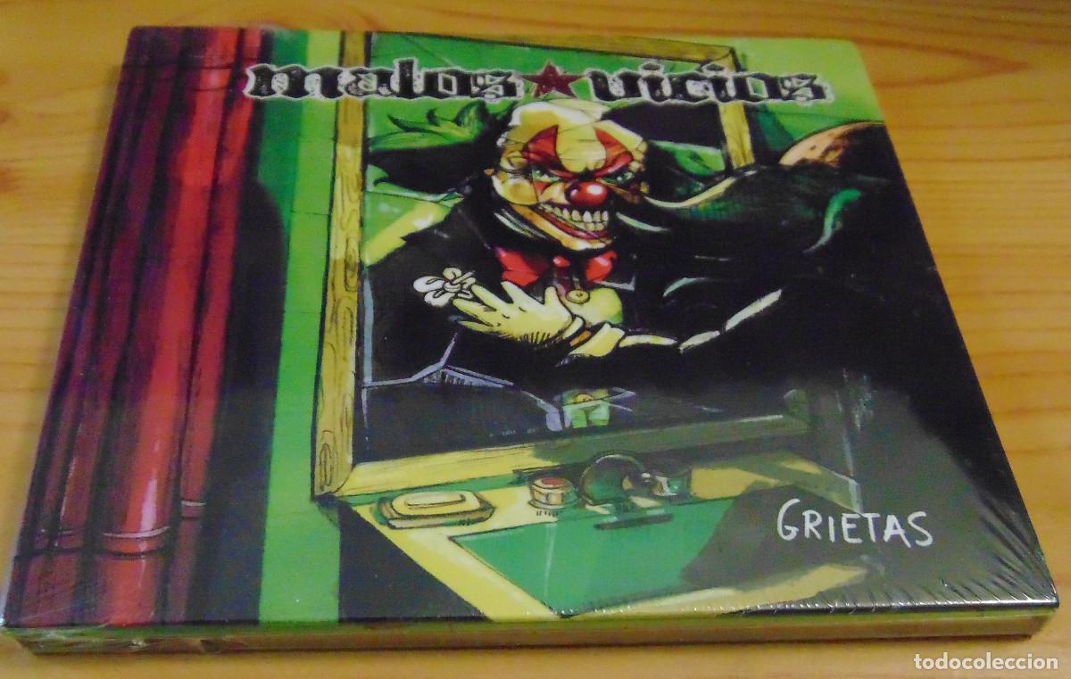 CDs de m&uacute;sica: Malos Vicios &ndash; Grietas - CD DIGIPACK 2019 A ESTRENAR - Foto 1
