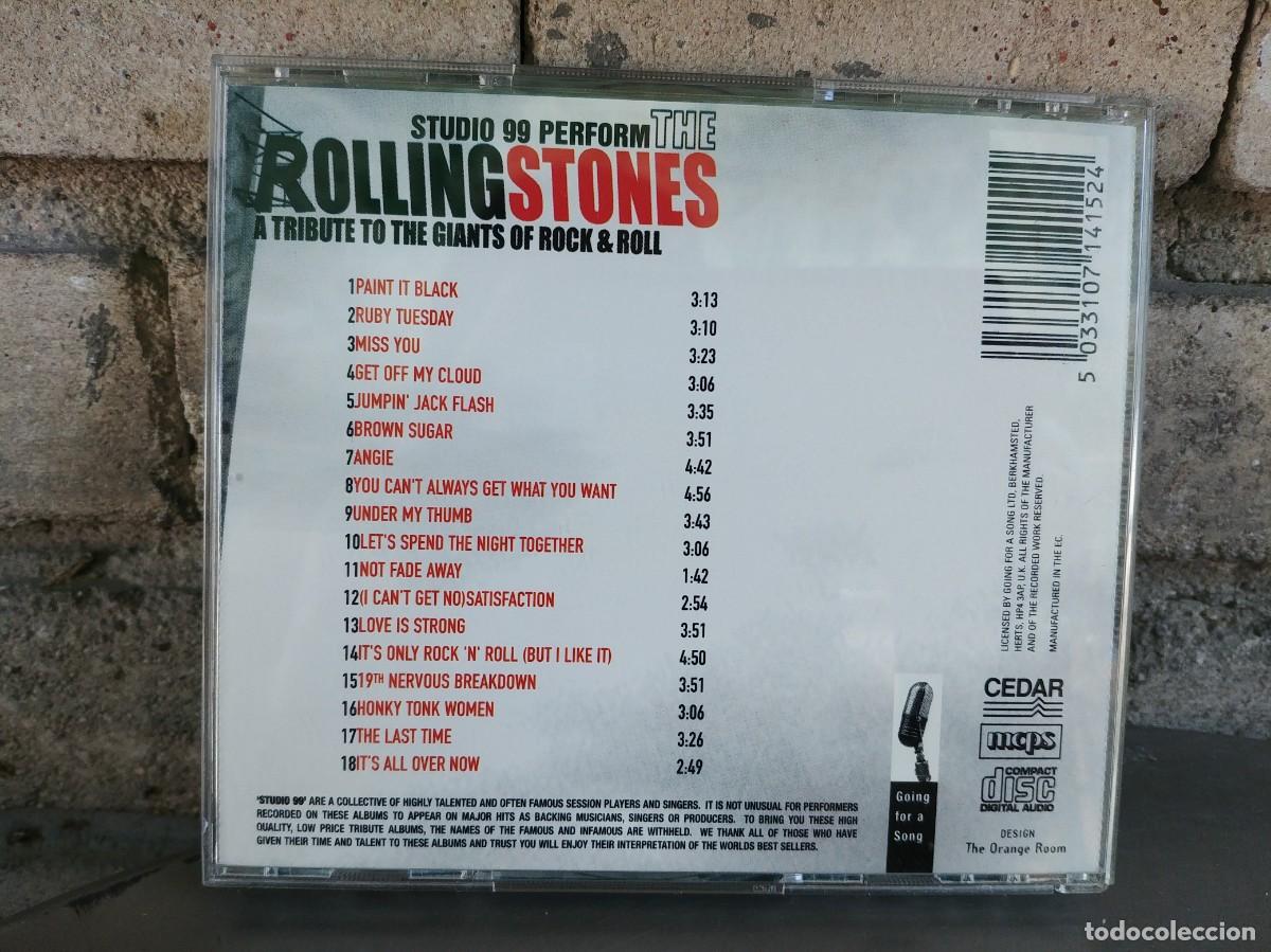 CDs de m&uacute;sica: THE ROLLING STONES A TRIBUTE-CD STUDIO 99 PERFORM - Foto 3
