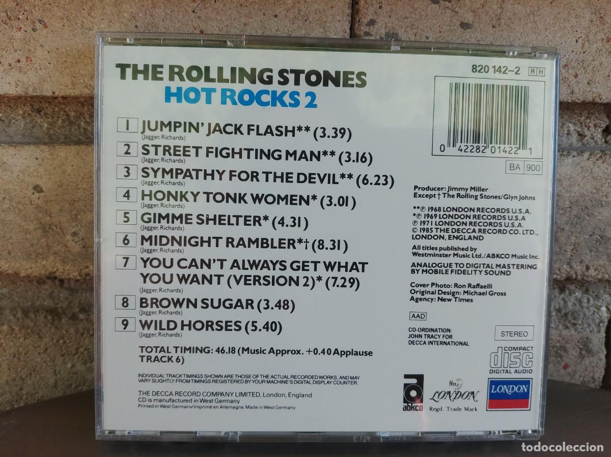 CDs de m&uacute;sica: THE ROLLING STONES-CD HOT ROCKS 2 - Foto 3