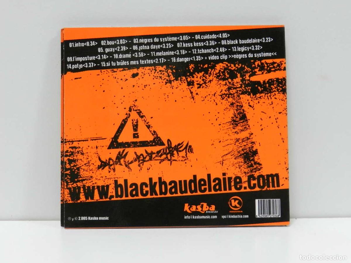 CDs de m&uacute;sica: DISCO CD. Black.Baudelaire &ndash; Cuidado. COMPACT DISC. - Foto 2