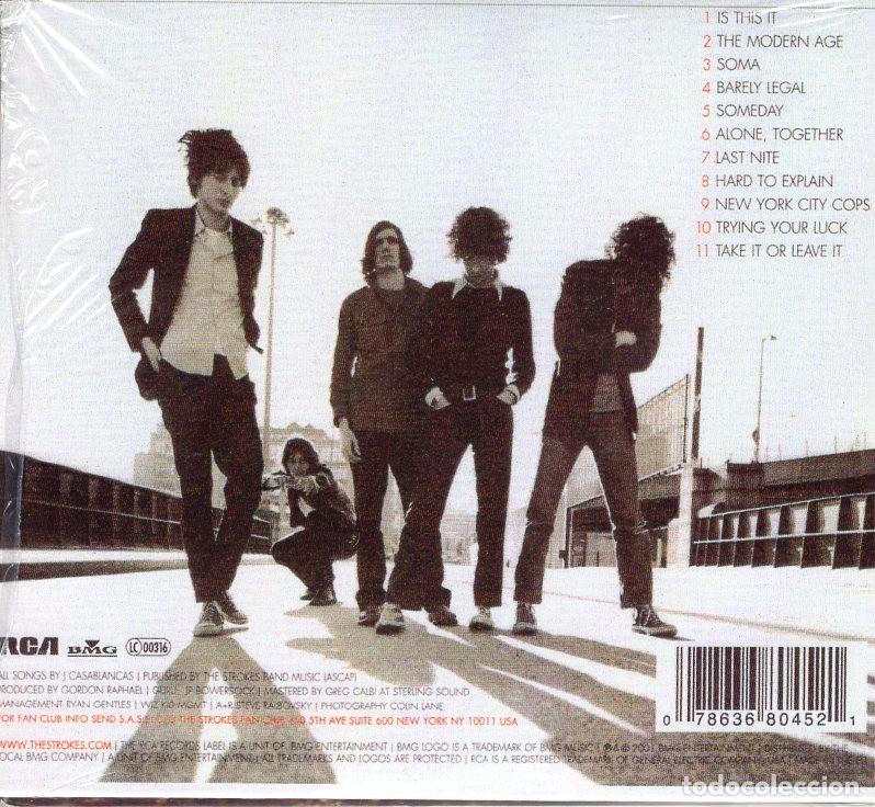 CDs de m&uacute;sica: THE STROKES - CD - IS THIS IS - Foto 2