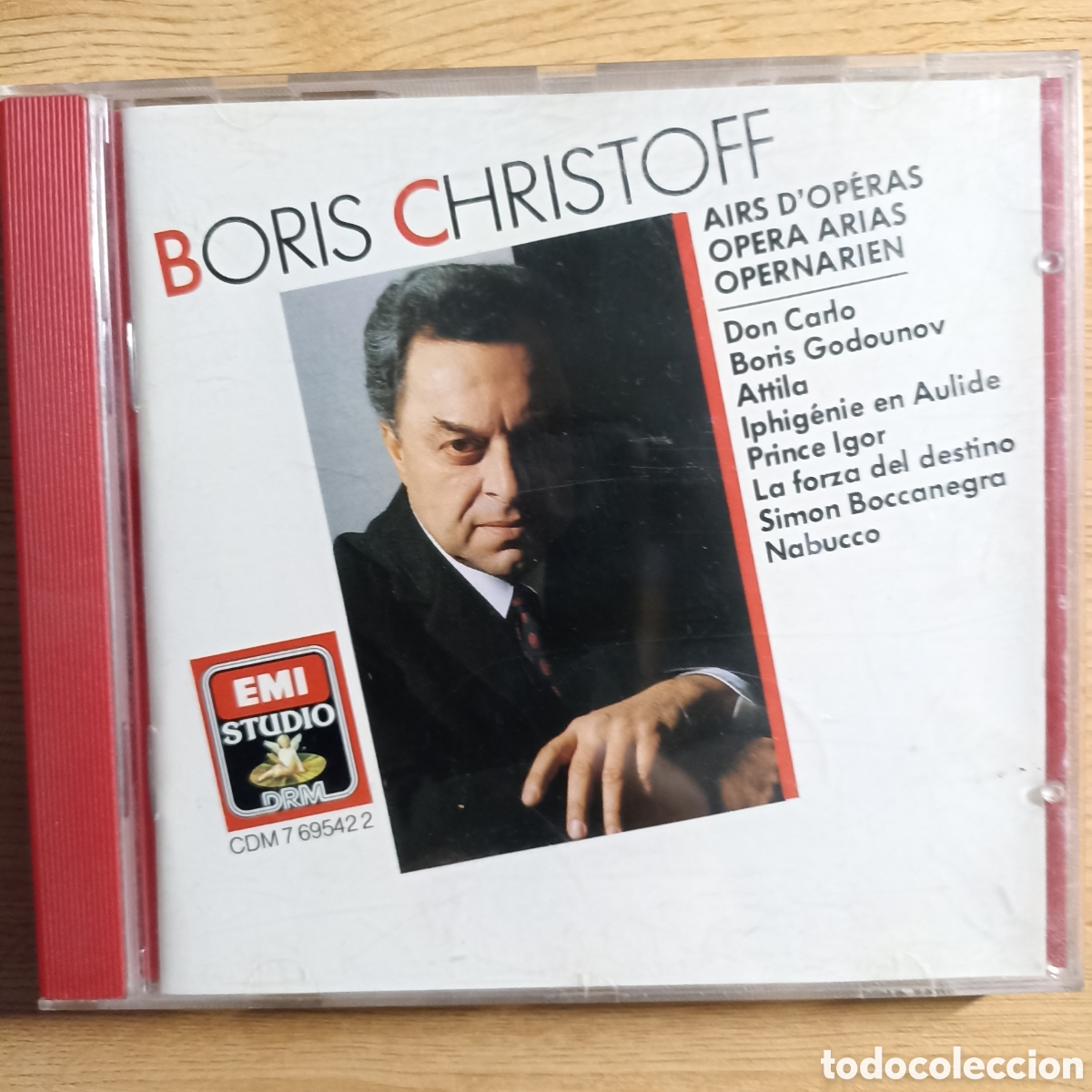 CDs de m&uacute;sica: Boris Christoff. Airs DOp&eacute;ras. - Foto 1