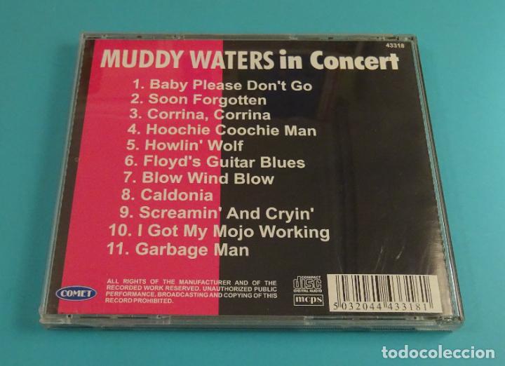 CDs de m&uacute;sica: MUDDY WATERS IN CONCERT. CD COMET - Foto 3