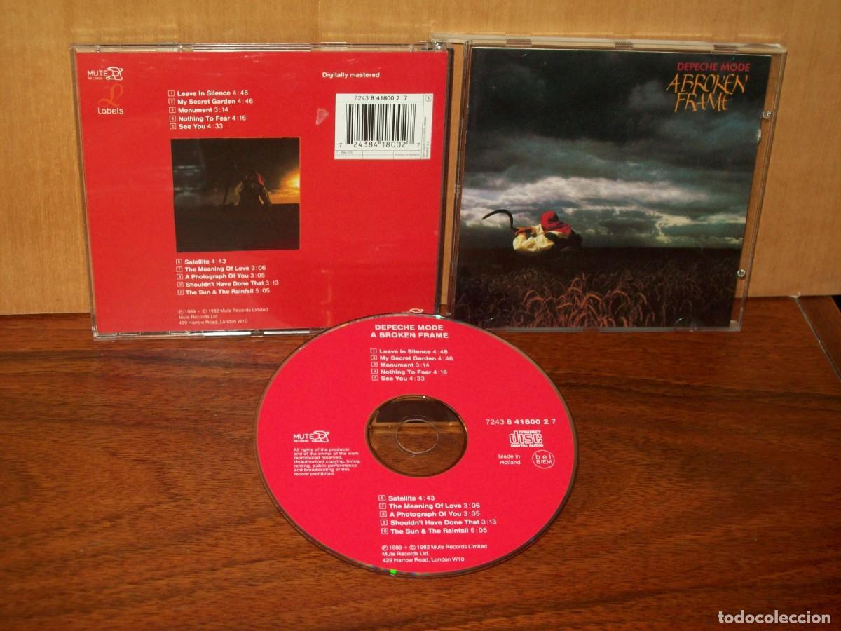 CDs de m&uacute;sica: DEPECHE MODE . ABROKEN FRAME - CD FABRICADO EN HOLANDA 1982 COMO NUEVO - Foto 1