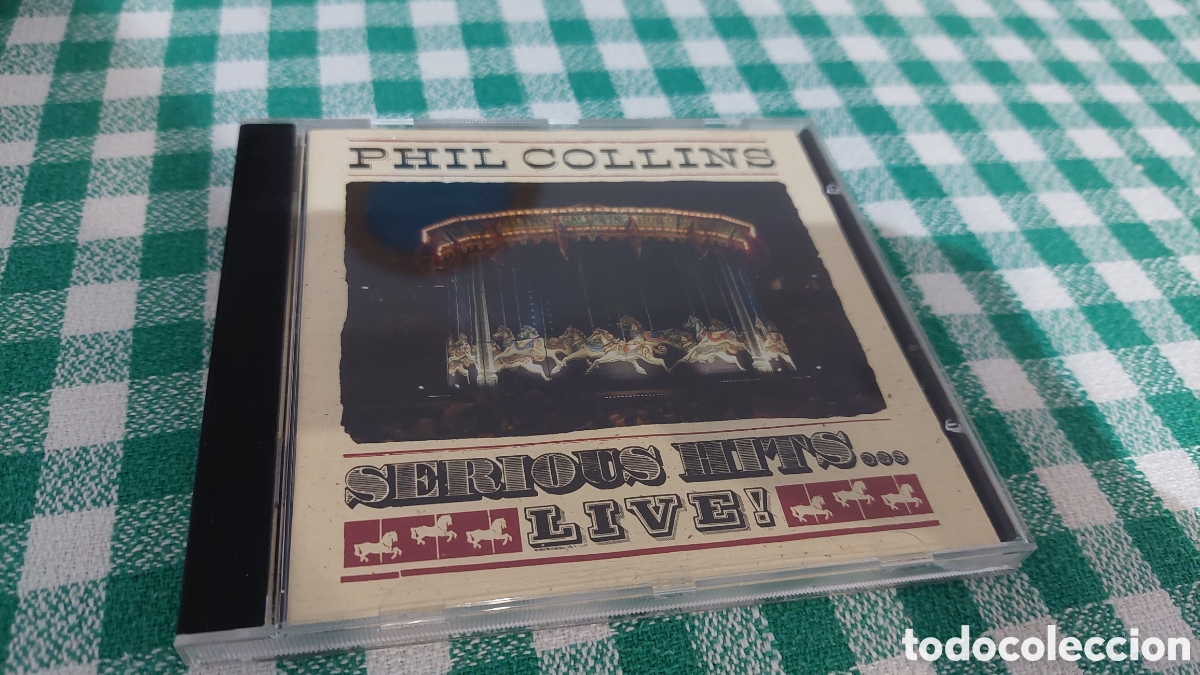 CDs de m&uacute;sica: CD Phil Collins. Serios Live. 1990 - Foto 1