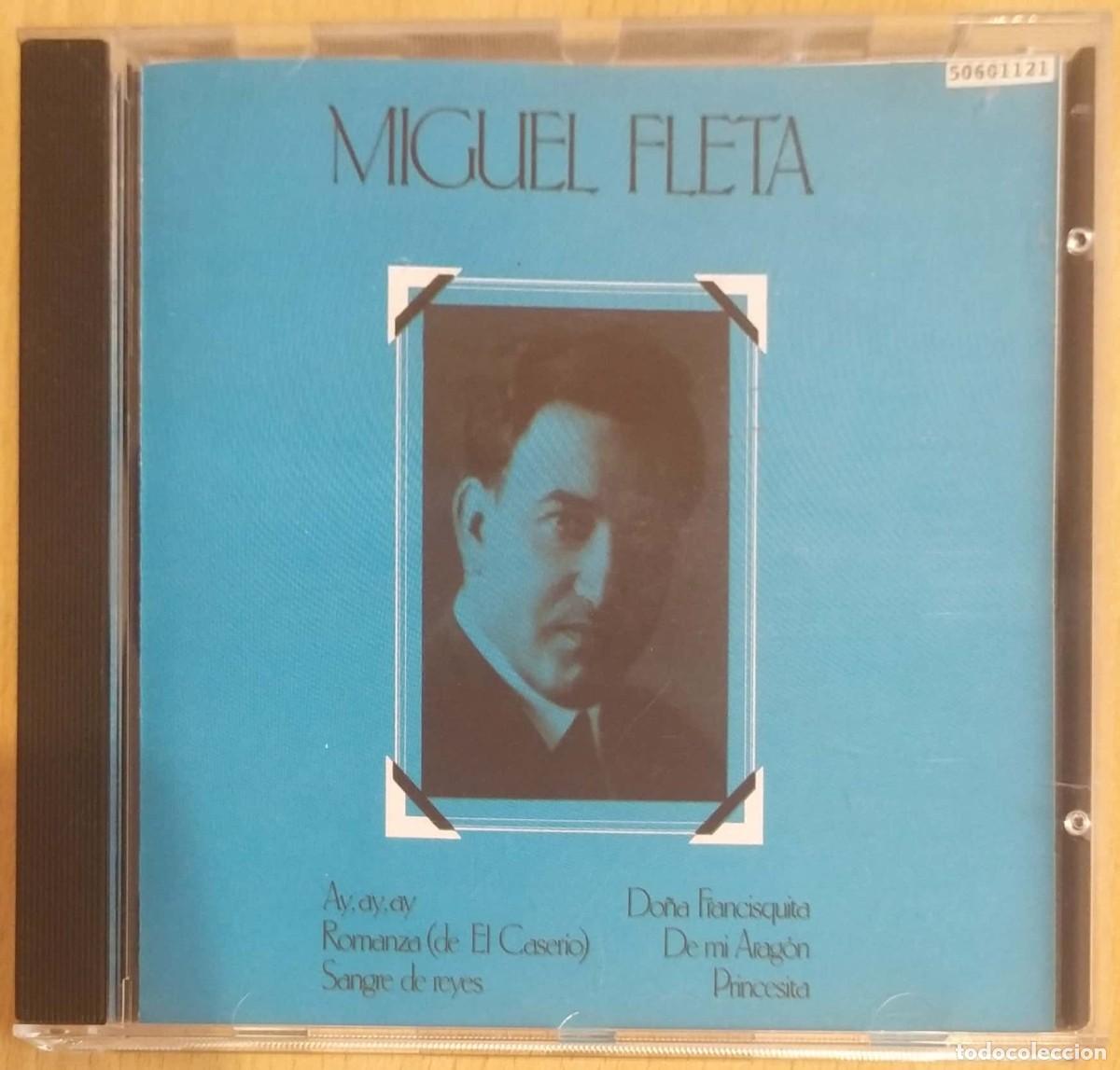 CDs de m&uacute;sica: MIGUEL FLETA - CD 1991 - Foto 1