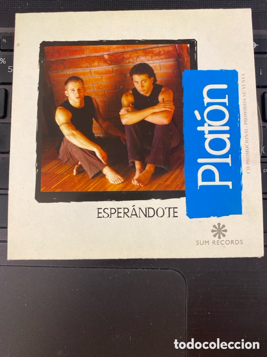 CDs de m&uacute;sica: PLATON - ESPERANDOTE CD SINGLE 1 TEMA - Foto 1