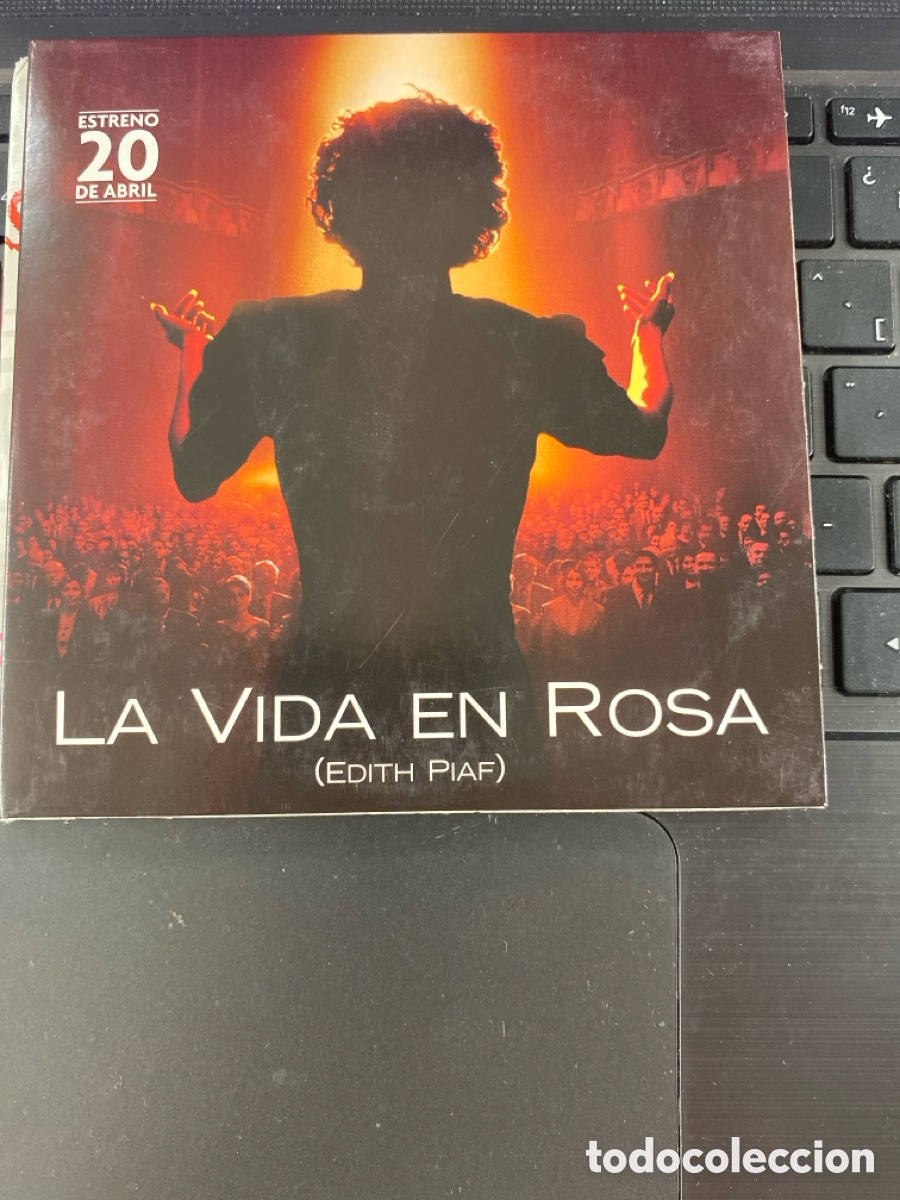 CDs de m&uacute;sica: EDITH PIAF - LA VIDA EN ROSA CD SINGLE 2 TEMAS SPAIN - Foto 1