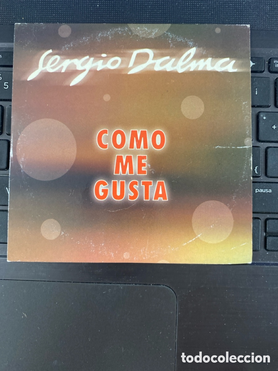 CDs de m&uacute;sica: SERGIO DALMA - COMO ME GUSTA CD SINGLE 1 TEMA - Foto 1