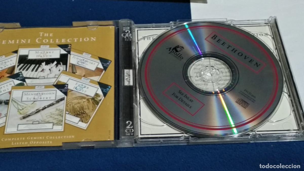 CDs de m&uacute;sica: BEETHOVEN Y BRAHMS - DOBLE CD 2 CDS - 1996 GEMINI - Foto 2
