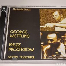 CDs de Música: DOBLE CD !! CRADLE OF JAZZ / GEORGE WETTLING-MEZZ MEZZEROW / 35 TEMAS / DE LUJO
