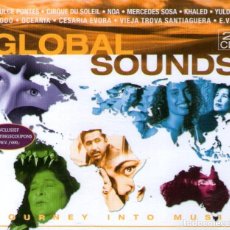CDs de Música: DOBLE CD ALBUM: GLOBAL SOUND - VARIOS INTERPRETES - 40 TRACKS - CPG - AÑO 2001