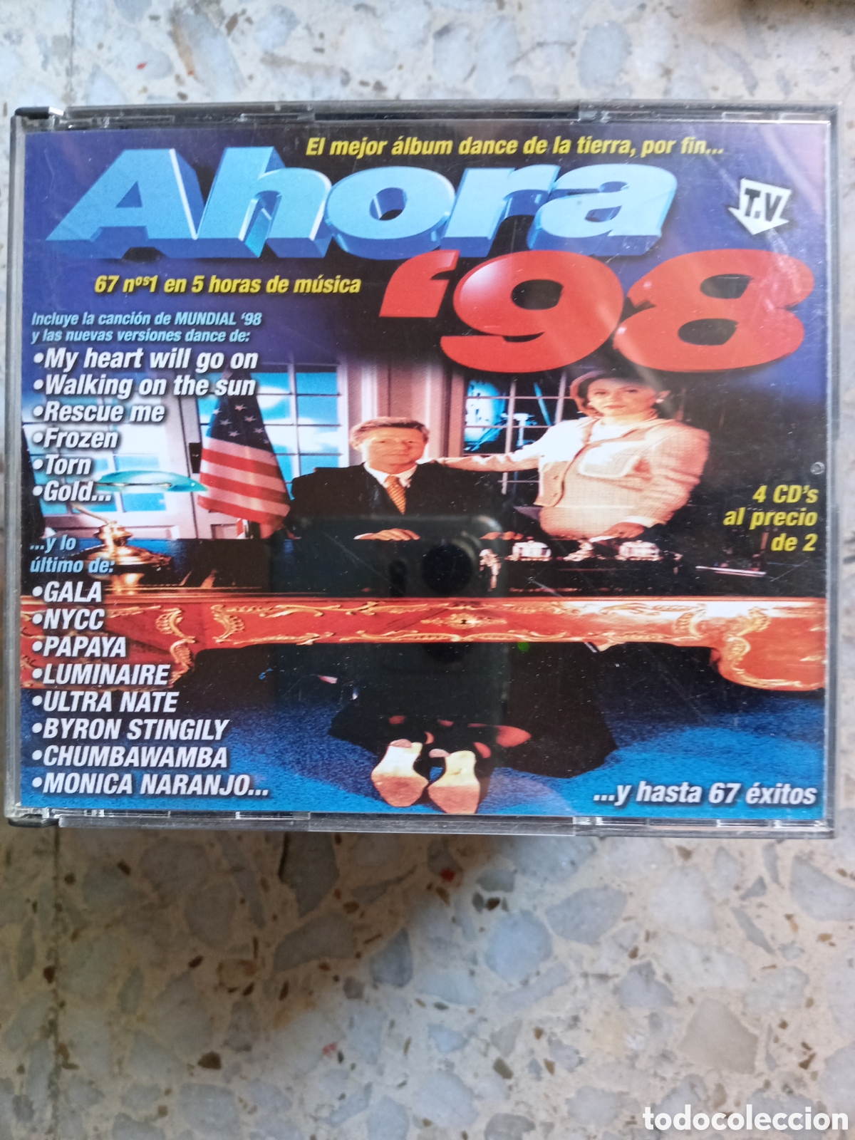CD de M&uacute;sica: 4 CD AHORA 98